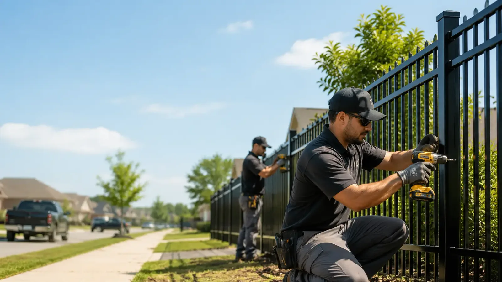 Metal Fence Installation in Sentinel, OK
